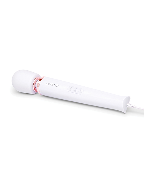 Thumbnail for Le Wand Powerful Plug-In Vibrating Massager - White