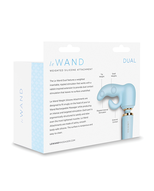 Thumbnail for Le Wand Dual Weighted Silicone Attachment