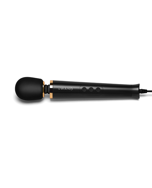 Thumbnail for Le Wand Powerful Petite Plug-In Vibrating Massager - Black