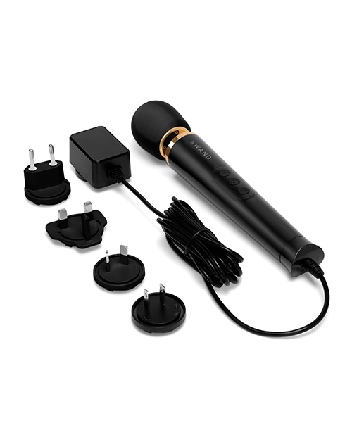 Thumbnail for Le Wand Powerful Petite Plug-In Vibrating Massager - Black