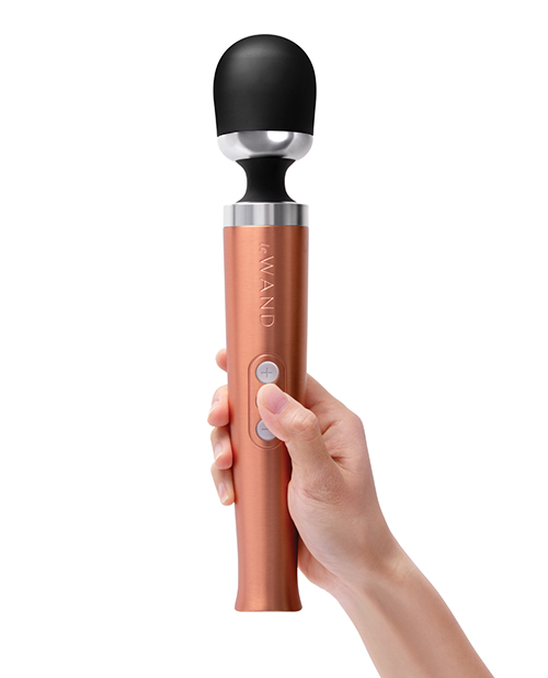 Thumbnail for Le Wand Die Cast Rechargeable Massager - Rose Gold