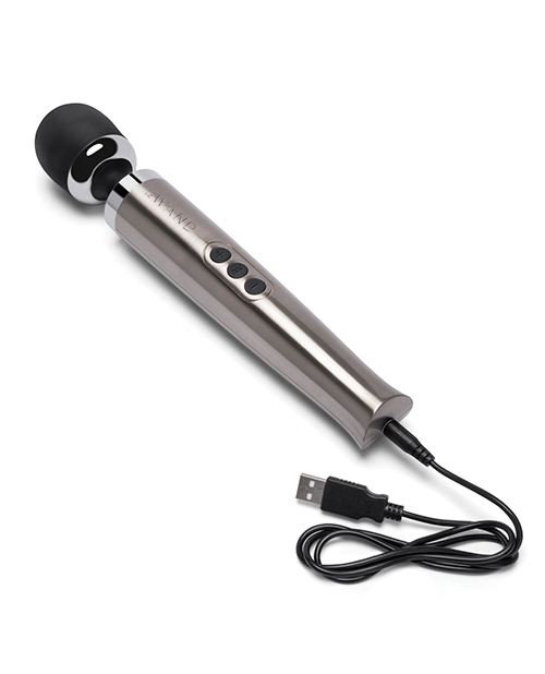 Thumbnail for Le Wand Die Cast Rechargeable Massager - Silver