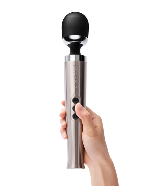 Thumbnail for Le Wand Die Cast Rechargeable Massager - Silver