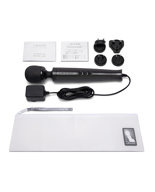 Thumbnail for Le Wand Die Cast Plug-In Massager - Black