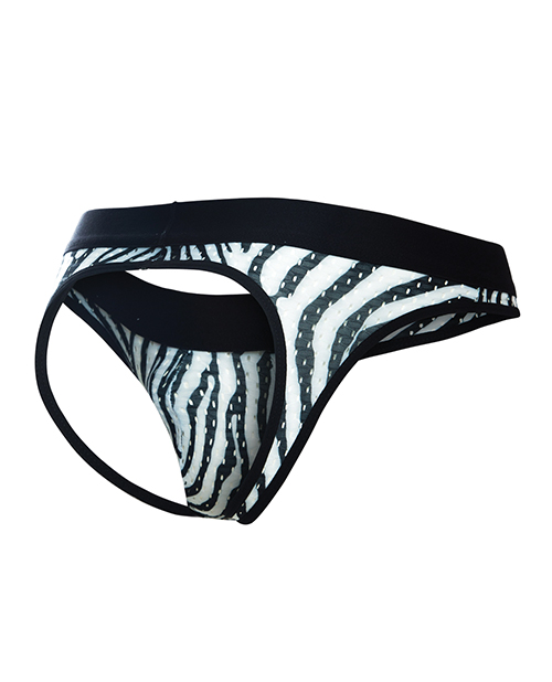 Thumbnail for Male Basics MOB Aero Jock Zebra XL