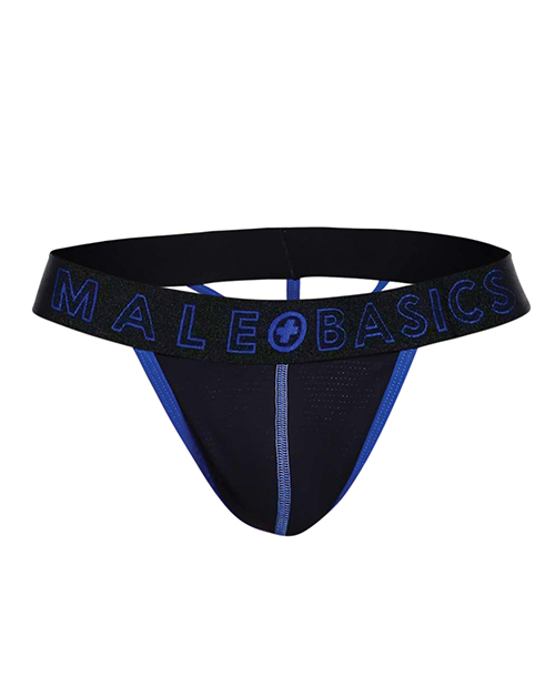 Thumbnail for Male Basics Neon Thong Royal LG