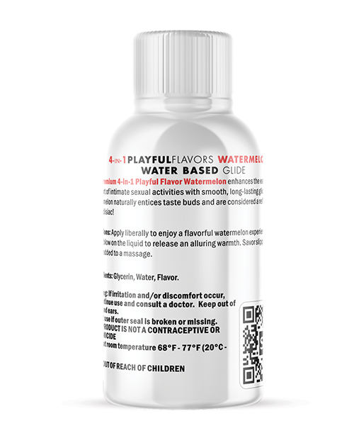 Thumbnail for Swiss Navy 4 in 1 Playful Flavors Watermelon - 1 oz