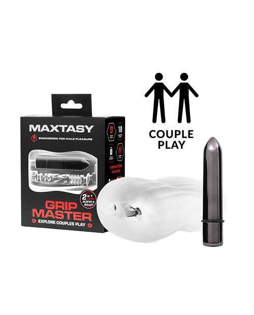 Maxtasy Grip Master Sleeve &amp; Bullet - Clear