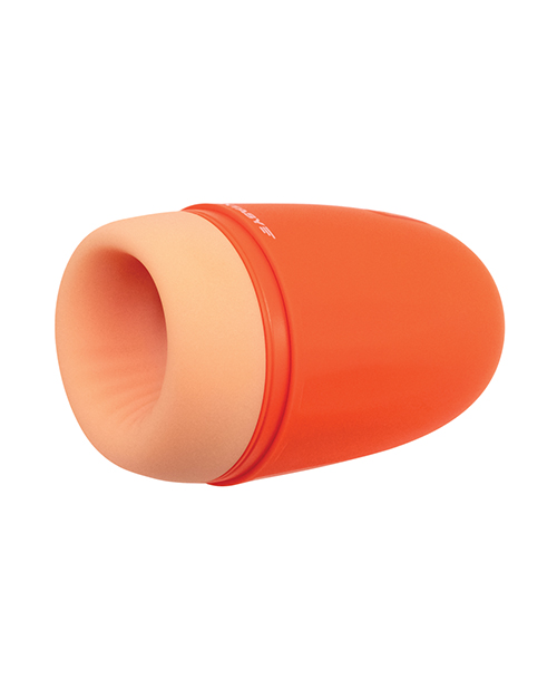 Thumbnail for Maxtasy Stamina Master Heat up &amp; Vibrating Stroker - Orange