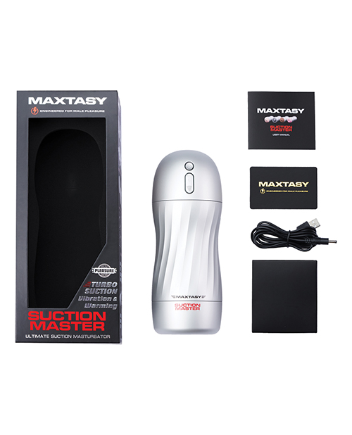 Thumbnail for Maxtasy Suction Master Realistic Stroker - Nude