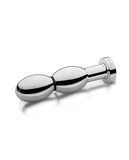 Thumbnail for Mystim O(h!)-thello e-Stim Oval Aluminum Dildo