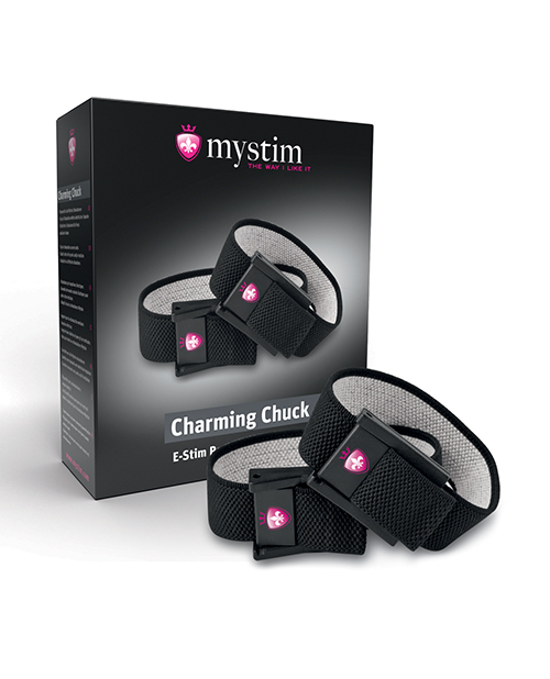 Mystim Charming Chuck - Strap Set of 2 with 2mm Adaptor