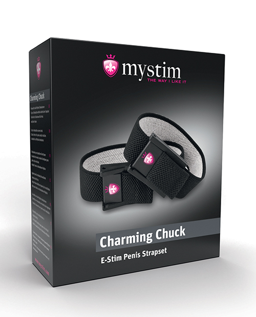 Thumbnail for Mystim Charming Chuck - Strap Set of 2 with 2mm Adaptor