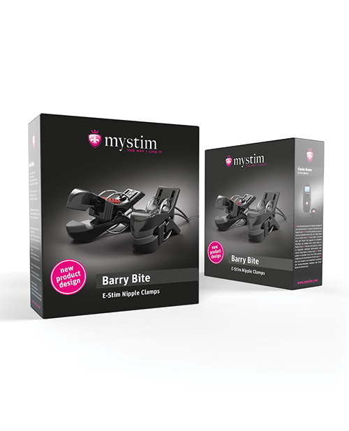 Thumbnail for Mystim Barry Bite - Biploar e-stim Clamps