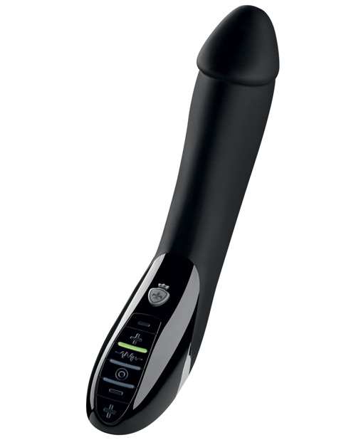 Thumbnail for Mystim Tickling Truman eStim Vibrator Black Edition - Black