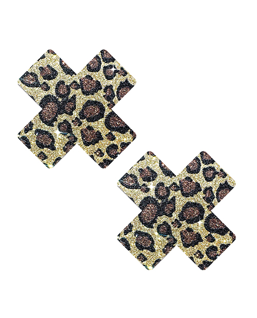 Thumbnail for Neva Nude Cheetah X Factor Pasties - O/S