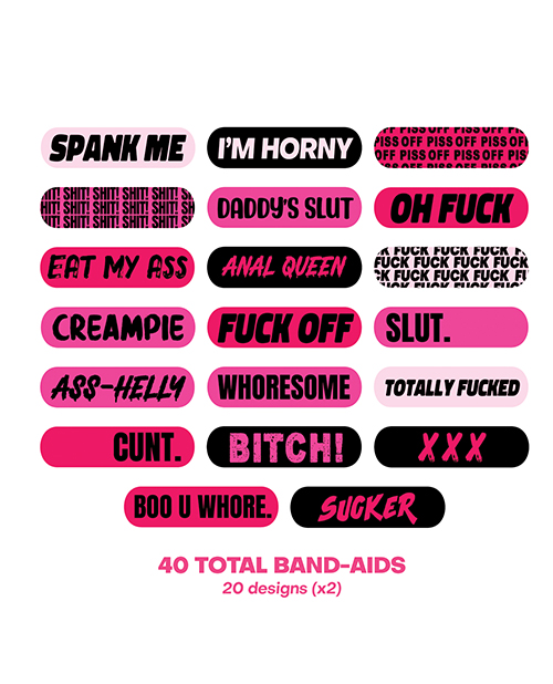Thumbnail for Neva Nude Naughty XXX Ouchie Stix Bandages - Pack of 40