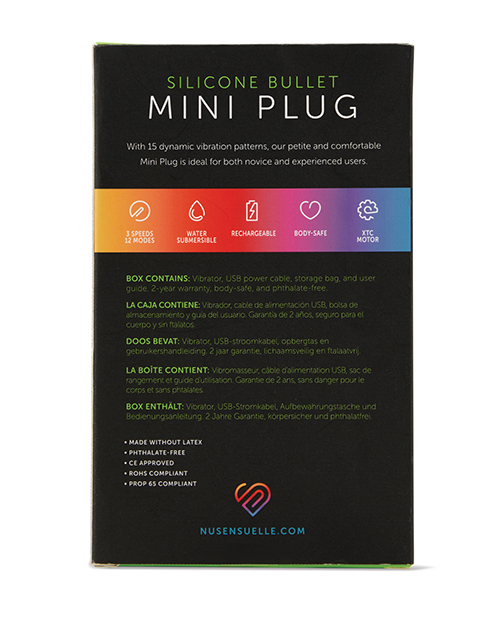 Thumbnail for Nu Sensuelle Mini Butt Plug - Black