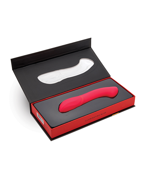 Thumbnail for Nu Sensuelle Luna Velvet Touch Vibe - Hot Pink