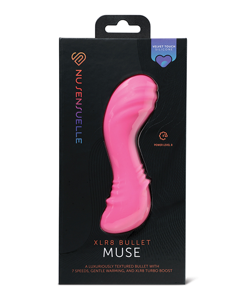 Nu Sensuelle Muse XLR8 Bullet w/Heat - Pink