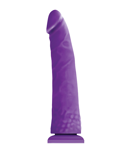 Thumbnail for Colours Pleasures Thin 8&quot; Dildo - Purple