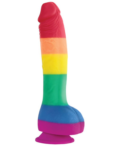 Thumbnail for Colours Pride Edition 8&quot; Dong w/Suction Cup