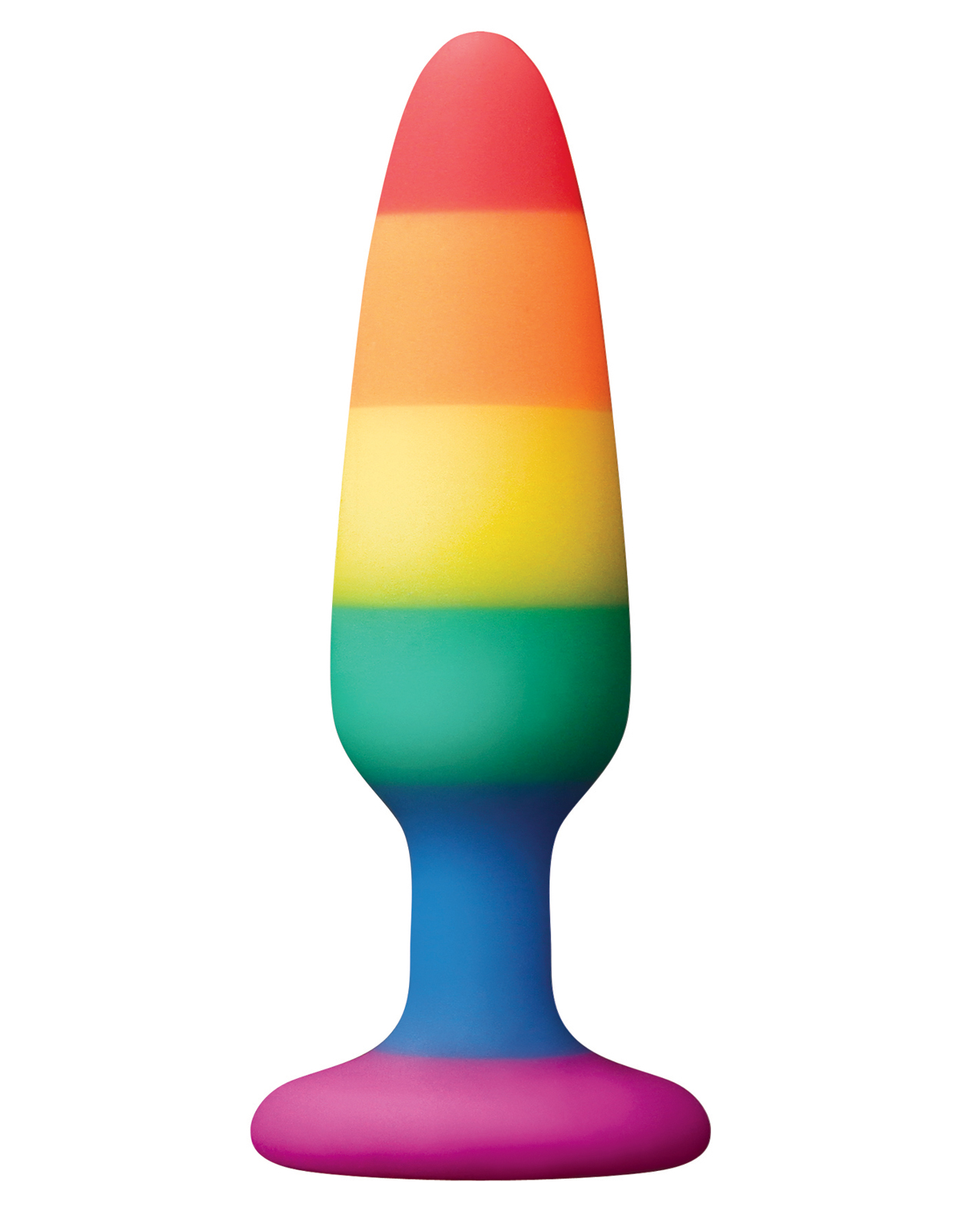 Thumbnail for Colours Pride Edition Pleasure Plug Small - Rainbow