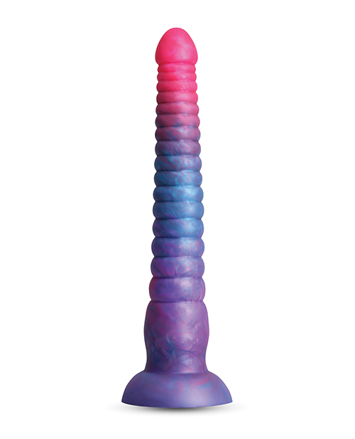 Thumbnail for Colours Stacked 9&quot; Dildo - Pink/Blue