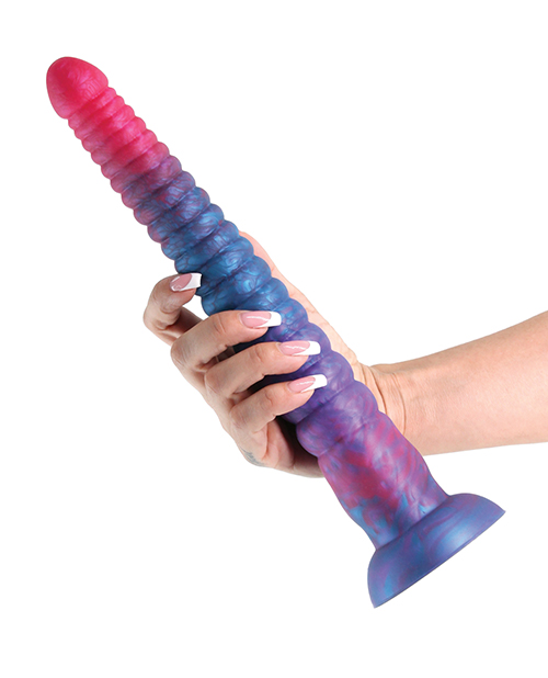 Thumbnail for Colours Stacked 12&quot; Dildo - Pink/Blue