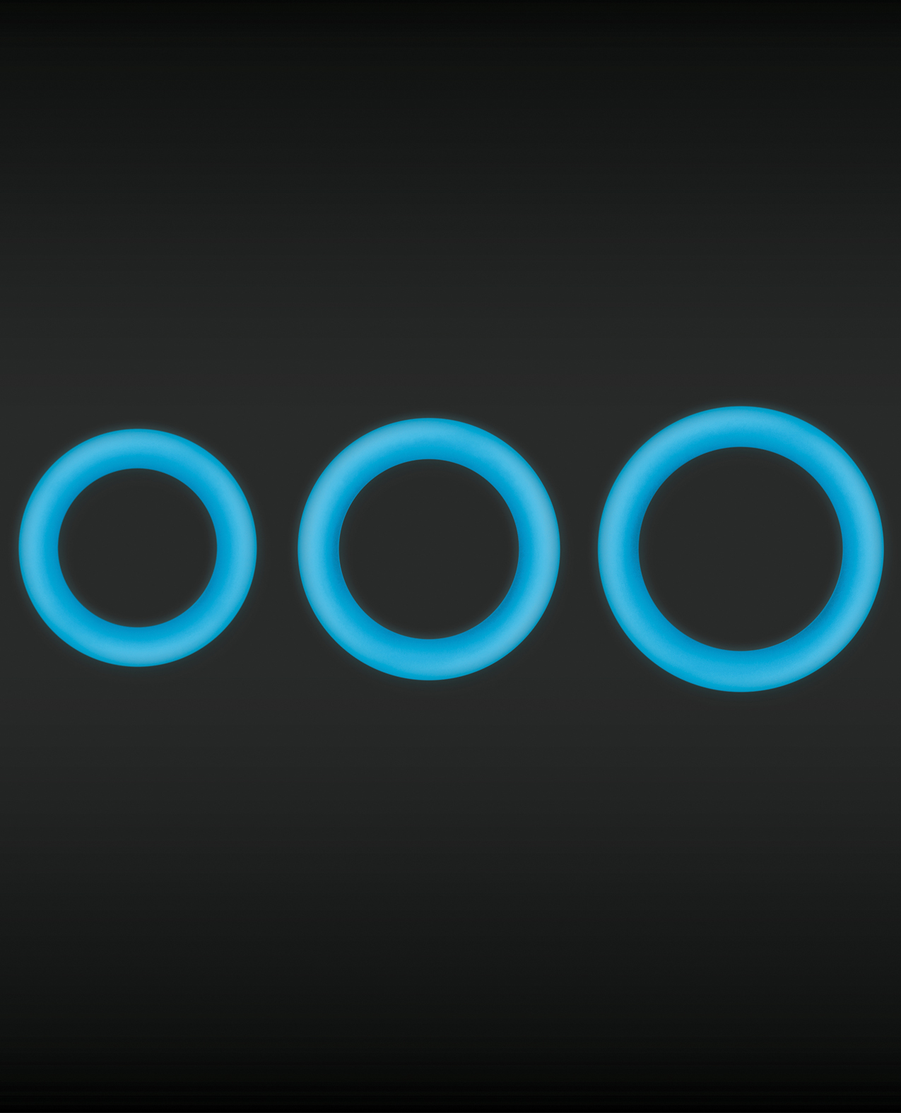 Thumbnail for Firefly Halo Small Cockring - Blue