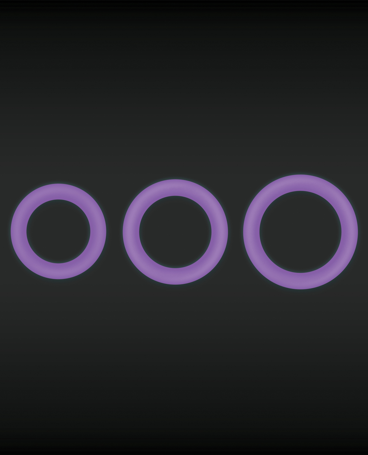 Thumbnail for Firefly Halo Medium Cockring - Purple