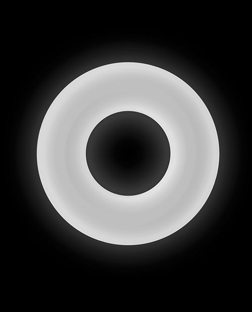 Thumbnail for Firefly Glow in the Dark Bubble Cock Ring - Small, White