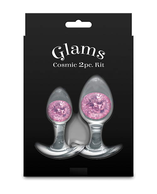 Thumbnail for Cosmic Glams 2 pc Plug Kit - Pink