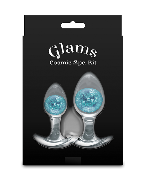 Thumbnail for Cosmic Glams 2 pc Plug Kit - Blue