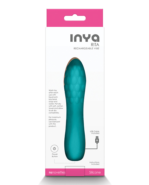 Thumbnail for INYA Rita Rechargeable Vibe - Teal