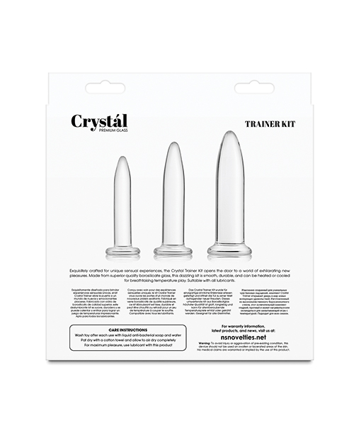 Thumbnail for Crystal Anal Trainer Kit - Clear 3 pc Set