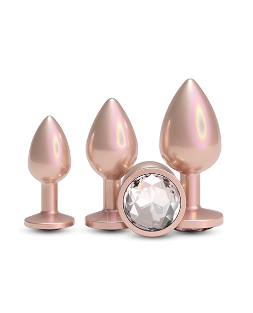 Thumbnail for Rear Assets 3 pc Trainer Kit w/Clear Gem - Iridescent Champagne