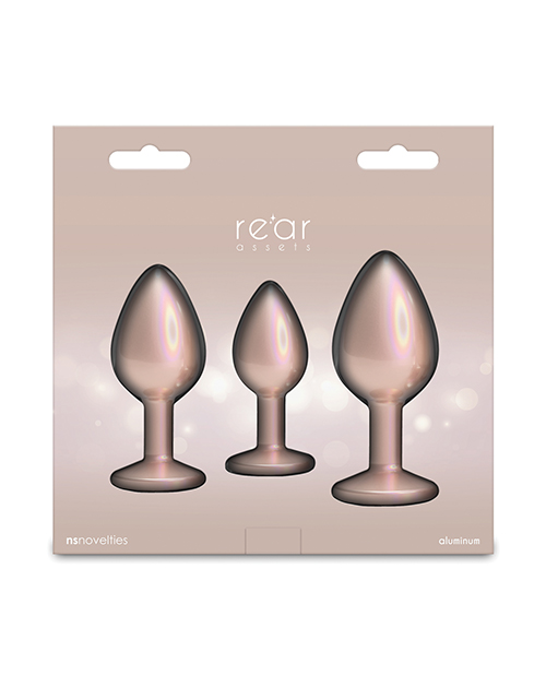 Thumbnail for Rear Assets 3 pc Trainer Kit w/Clear Gem - Iridescent Champagne
