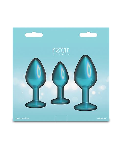 Thumbnail for Rear Assets 3 pc Trainer Kit w/Teal Gem - Iridescent Teal