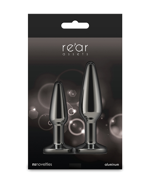 Thumbnail for Rear Assets Tapered Trainer Kit Gunmetal - Black