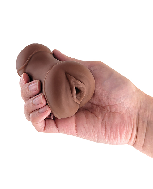 Thumbnail for Pocket Pals Vagina Stroker - Brown