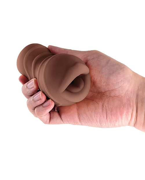 Thumbnail for Pocket Pals Mouth Stroker - Brown