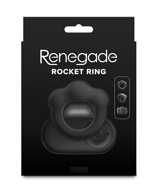 Thumbnail for Renegade Rocket Ring - Black