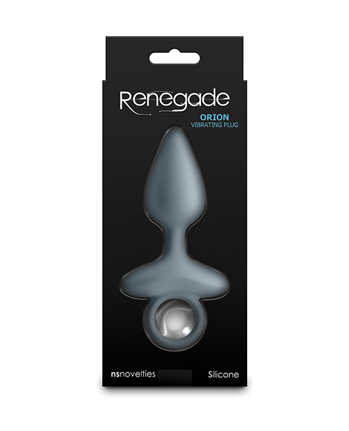 Thumbnail for Renegade Orion Vibrating Anal Plug - Gray