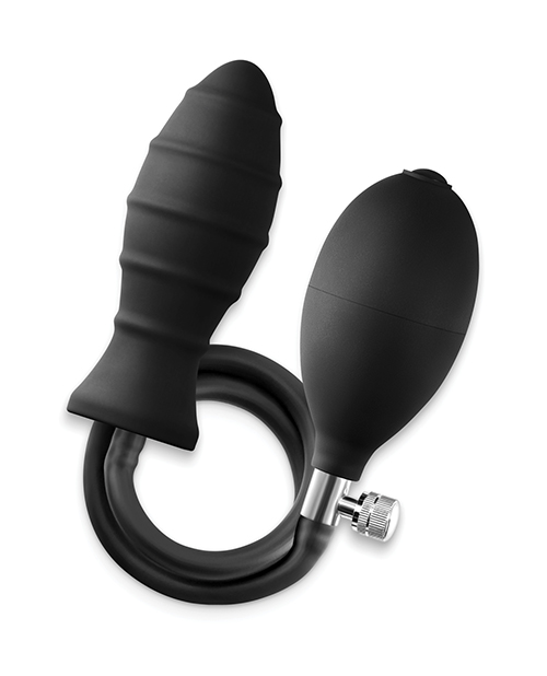 Thumbnail for Renegade Inflataplay Inflatable Anal Plug - Black
