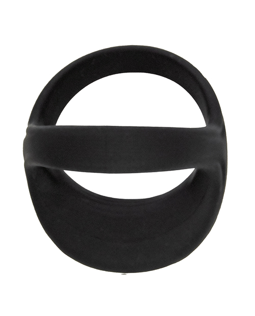 Thumbnail for Cockpower Scrotum and Cock Ring - Black