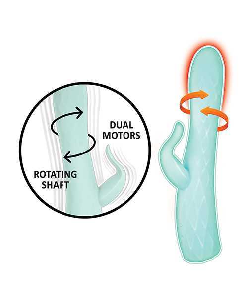 Thumbnail for Goddess Heat-up & Rotating Vibrator - Aqua