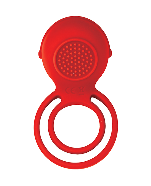 Thumbnail for Cockpower Ultimate Vibrating Cock Ring - Red