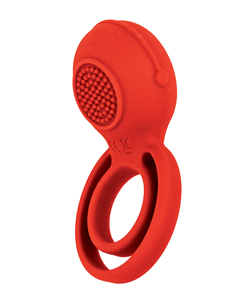 Thumbnail for Cockpower Ultimate Vibrating Cock Ring - Red