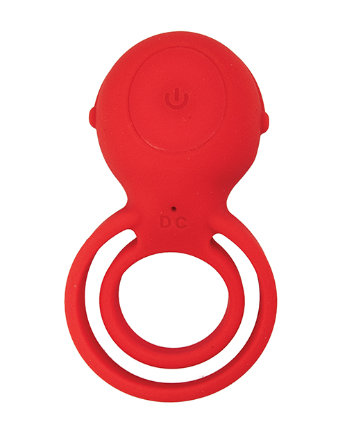 Thumbnail for Cockpower Ultimate Vibrating Cock Ring - Red